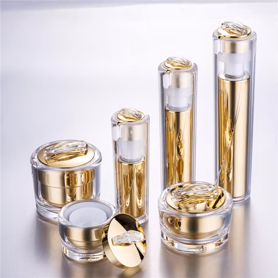 15 мл 30 мл 50 мл 80 мл 100 мл сыворотка косметическая упаковка безвоздушные бутылки с насосом для лосьона
