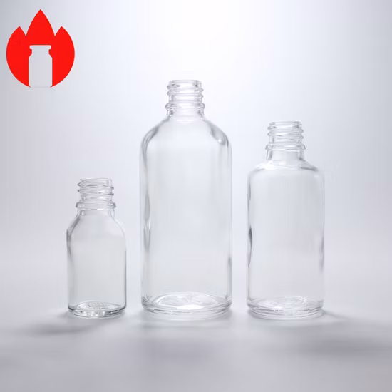 10 мл, 20 мл, 30 мл, 50 мл стеклянная косметическая бутылка-капельница